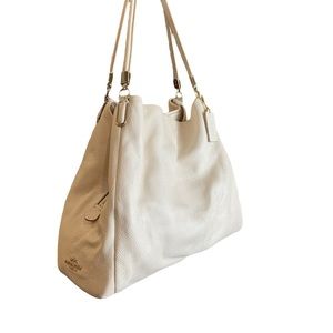Coach Shoulder Bag Cream White Purse